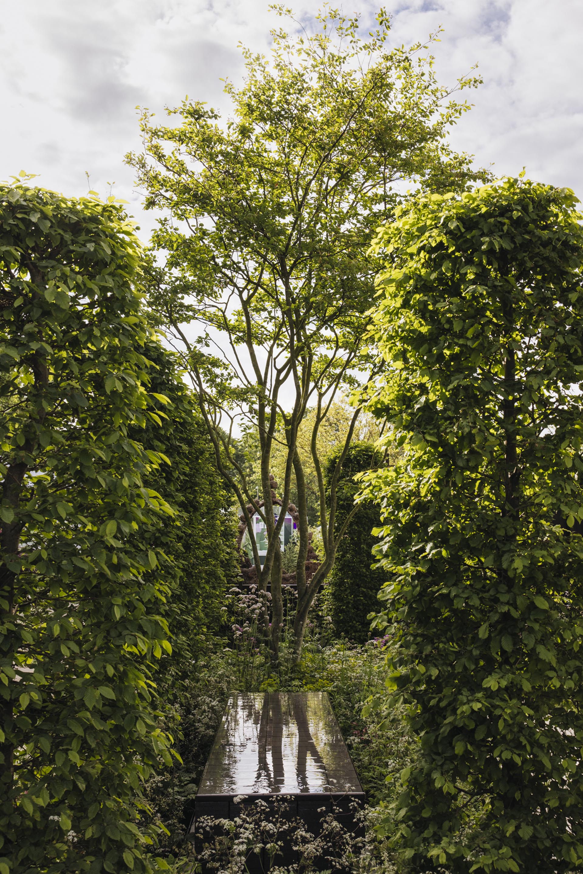 Alexandra Noble Range Rover garden Chelsea 2026